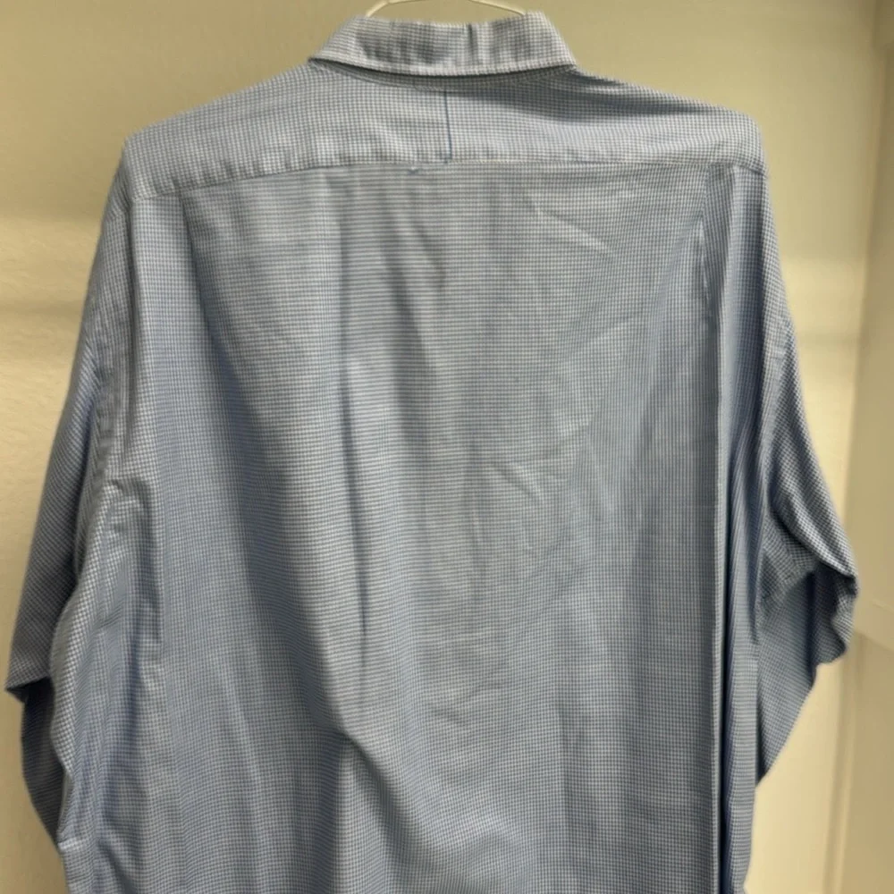 Polo by Ralph Lauren Lowell Sport XL Long Sleeve Button Down‎ Blue Check Shirt